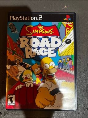 The Simpsons: Road Rage - Sony (Yellow)